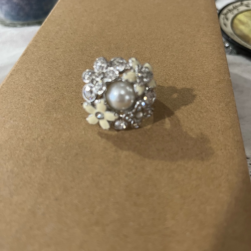 Lia Sophia; Stunning ring, many compliments when worn. Beautiful